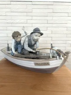 リヤドロ　おじいちゃんと魚釣り