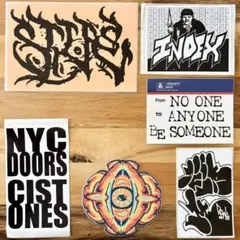 ③ グラフィティー ステッカー 6枚セット graffiti グラフィティ