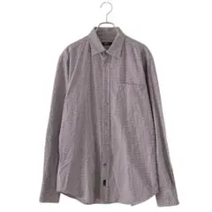Zegna Sport ゼニアスポーツ(M)チェック柄 長袖シャツ