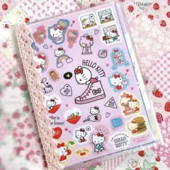 キティちゃん おすそ分けファイル サンリオ メモ シール - メルカリ