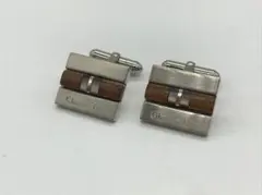 クリスチャン・ディオール Christian Dior カフス シルバー系 茶系のサムネイル