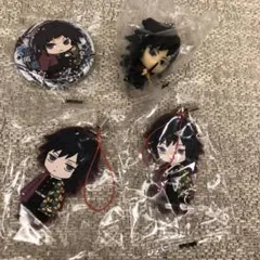 鬼滅の刃　冨岡義勇　ディフォルメマスコット　ラバスト　缶バッチ