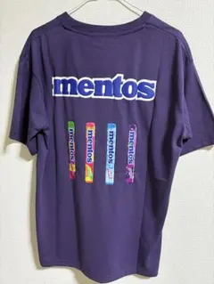 メントス　mentos 　Tシャツ　パープル新未使用　古着　激レア　ユニセックス