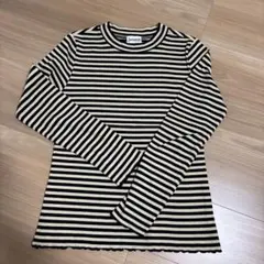 Jocomomola ストライプ長袖Tシャツ 40サイズ