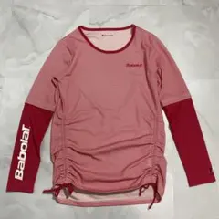 美品　バボラ　テニスウェア　ロゴ　プリント　レディース　長袖のサムネイル