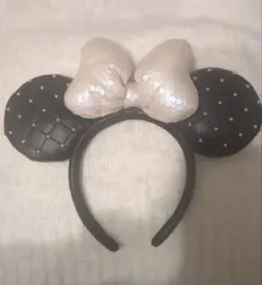 ディズニーミニーパールカチューシャ