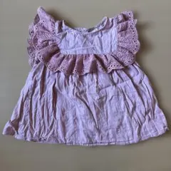 petit main フリル付きトップス 120cm