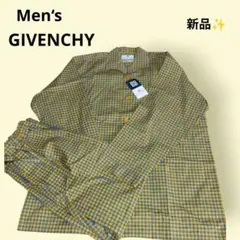 ジバンシー　ルームウェア　 パジャマ　メンズ 大きいサイズ　ギンガム 新品