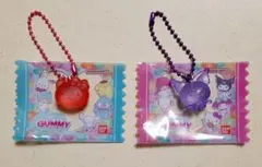 サンリオグミチュアチャーム ＆ミニポーチ ハローキティ&クロミ