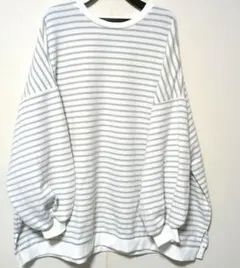 terawear em ストライプ 長袖Tシャツ