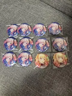 天馬咲希 グリッター缶バッジ32b 11点 - メルカリ