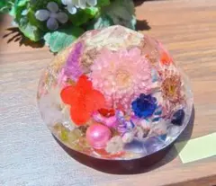 オルゴナイト　No.81　ハート　ピンク　ドライフラワー オルゴナイト No.81 ハート ピンク ドライフラワー - メルカリ