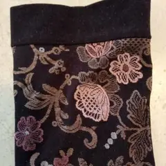 ピエールマントゥ花柄刺繍レッグウォーマー