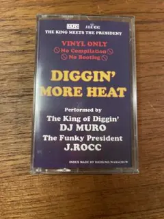 DIGGIN' MORE HEAT カセットテープ　新品