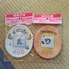 たまごっちプレート2種類（GREEN　DAKARA景品）