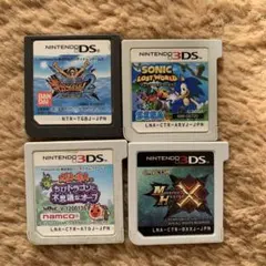 ニンテンドー3DS 、DSゲーム4本セット