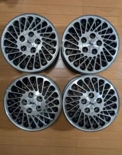 トヨタソアラ430SCV純正タイヤ&ホイール4本、1本曲がり有り要修理ジャンク トヨタソアラ430SCV純正タイヤ&ホイール4本、1本曲がり有り要