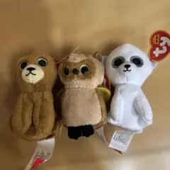 Ty ぬいぐるみ 3体セット　マック　ハッピーセット