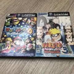 NARUTO 激闘忍者大戦3 マリオパーティ4 3ジャンク扱い商品