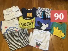 【9/5 6 限定値下げ】 Tシャツ　90cm 9点セットまとめ売り