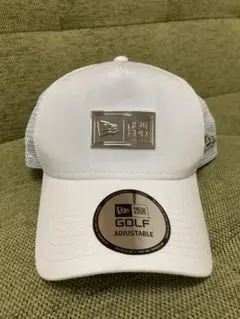 NEW ERA ゴルフキャップ ホワイト 調整可能