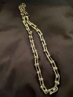 ajiro サージカルステンレス チェーンネックレス シルバー