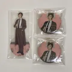 諸伏高明 名探偵コナン セガラッキーくじ アクリルスタンド 缶バッジ セット