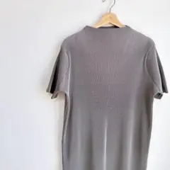 【wee9s】デイリーデイリースーパーストレッチプリーツワンピース 半袖ワンピ