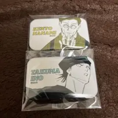 呪術廻戦 スクエア缶バッジコレクション 七海&猪野