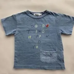 SLAP SLIP 半袖Tシャツ ブルー 100cmのサムネイル