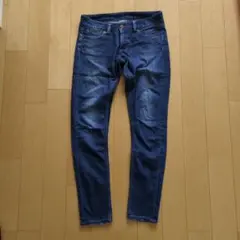 AZUL BY MOUSSY スキニーデニム ダークブルー