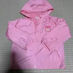 ハッシュアッシュ　hushusu　100　ジャンバー　ウインドブレーカー　ピンク