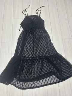 キャミワンピース Lサイズ 透け感あり