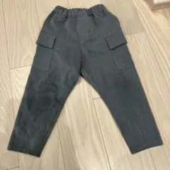 COMME CA ISM グレー カーゴパンツ 110cm