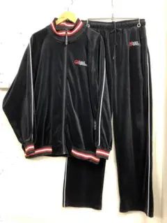 ECKO functgion ベロア ジャージ ジャケット パンツ セットアップ