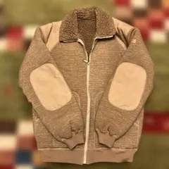 TARAS BOLIRA ベージュ リバーシブルボアジャケット