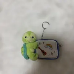 ディズニーシー　オルメル　ぬいぐるみキーホルダー 小物入れ付き