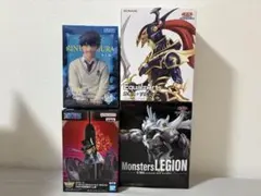 遊戯王　プライズ フィギア　Monsters LEGION　まとめ売り 遊戯王 - 遊戯王 フィギュア Monsters LEGION 3種セットの通販