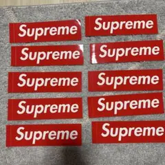 Supreme ロゴステッカー 10枚セット