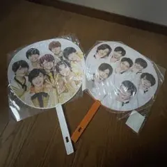 なにわ男子集合うちわ 2枚セット