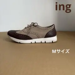 ing ウィングチップシューズ