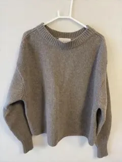 ウール混　ニットセーター