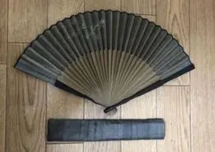 美品★高級扇子　袋付き