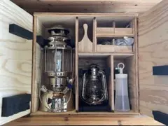 ペトロマックス HK500【灯油ランタン】傘付き専用ケース付　エアポンプ改造‼︎ ペトロマックス HK500【灯油ランタン】傘付き専用ケース付