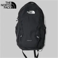 美品 NORTH FACE バックパック ロゴ 27L VAULT ブラック