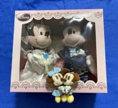 ウェディング　ミッキー・ミニー　ぬいぐるみ　結婚式　ドレス　ディズニー