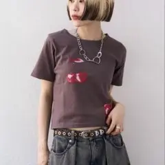 w closet 25AW スプレーチェリーT