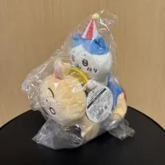 ちいかわらんど　ぴーぽぽぬいぐるみ　ハチワレ