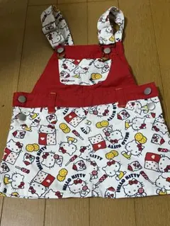 ハローキティ ジャンバースカート 80