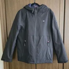 TOMMY HILFIGER 中綿　ジャケットフード付き S　ブラック